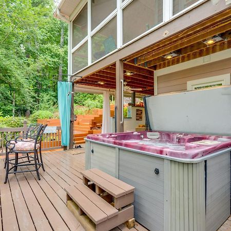 Creekside Hendersonville Haven Hot Tub And Fire Pit Екстериор снимка