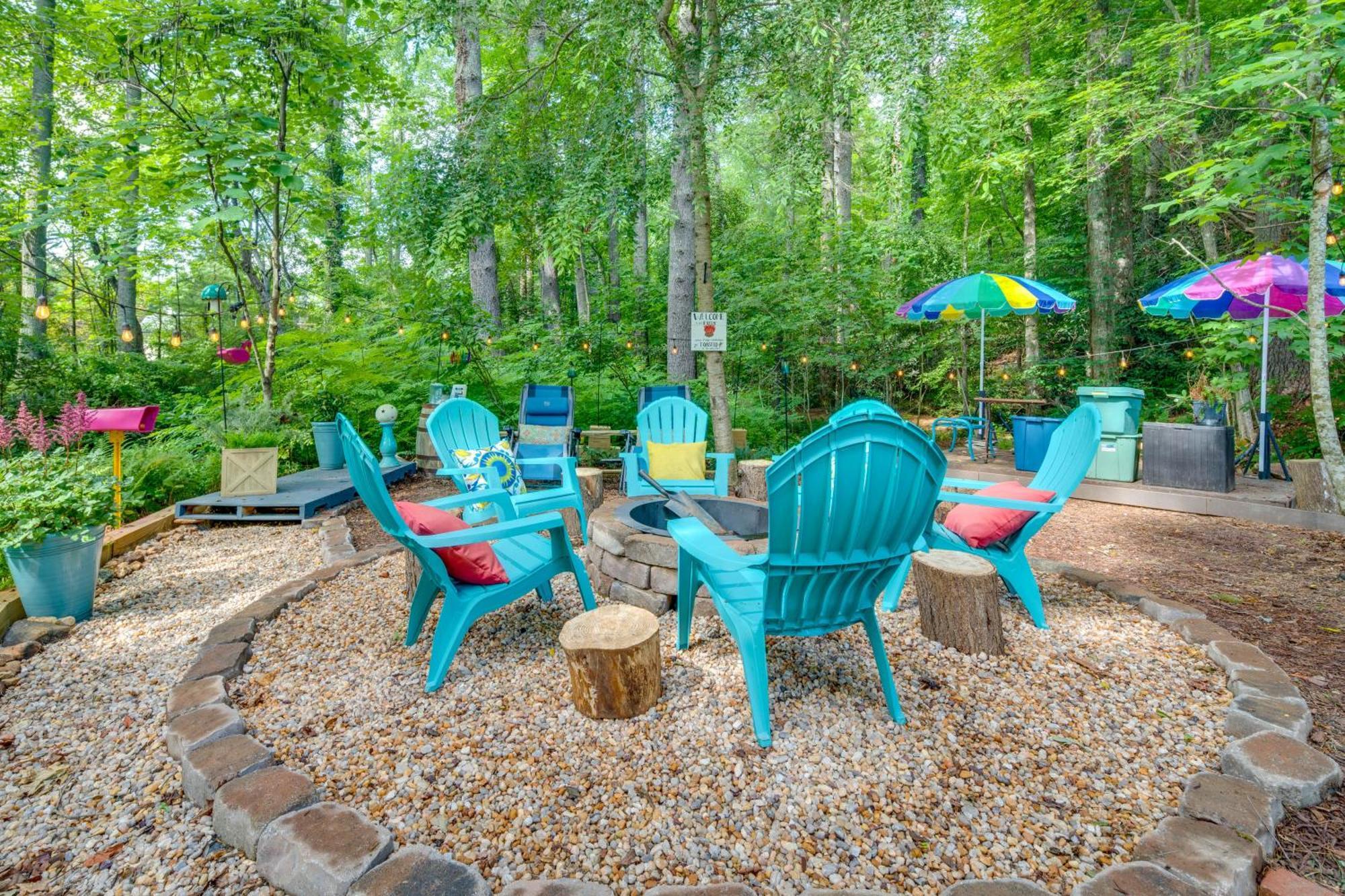 Creekside Hendersonville Haven Hot Tub And Fire Pit Екстериор снимка